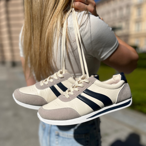 Lina | Comfortable Lace-Up Casual Sneakers