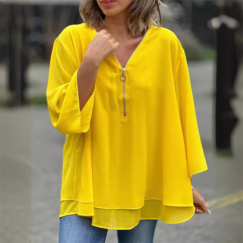 Lauraine | Casual Layered Blouse