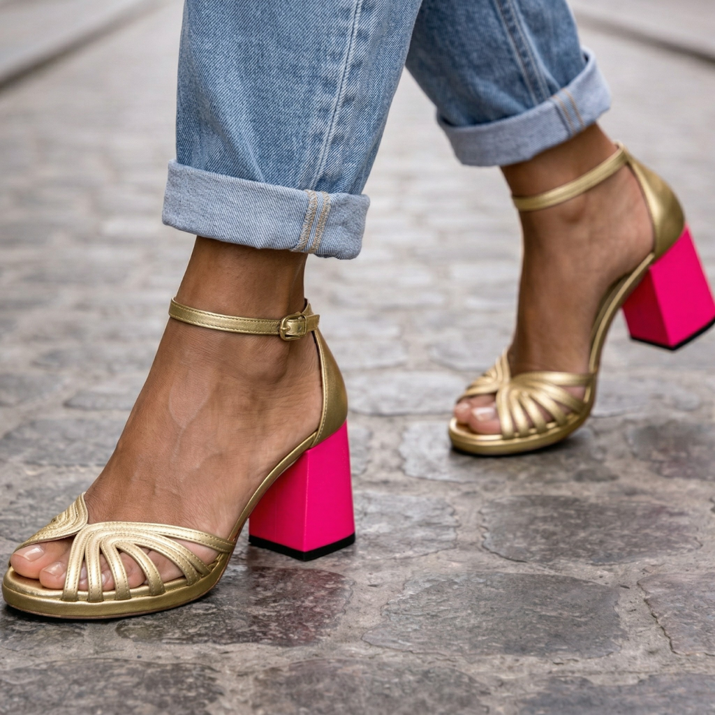 Milvia | Classic Ankle Strap Sandals