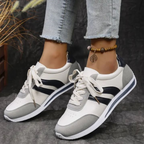 Lina | Comfortable Lace-Up Casual Sneakers