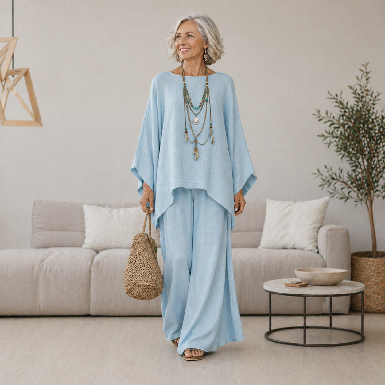 Donessa | Flowy Two-Piece Set