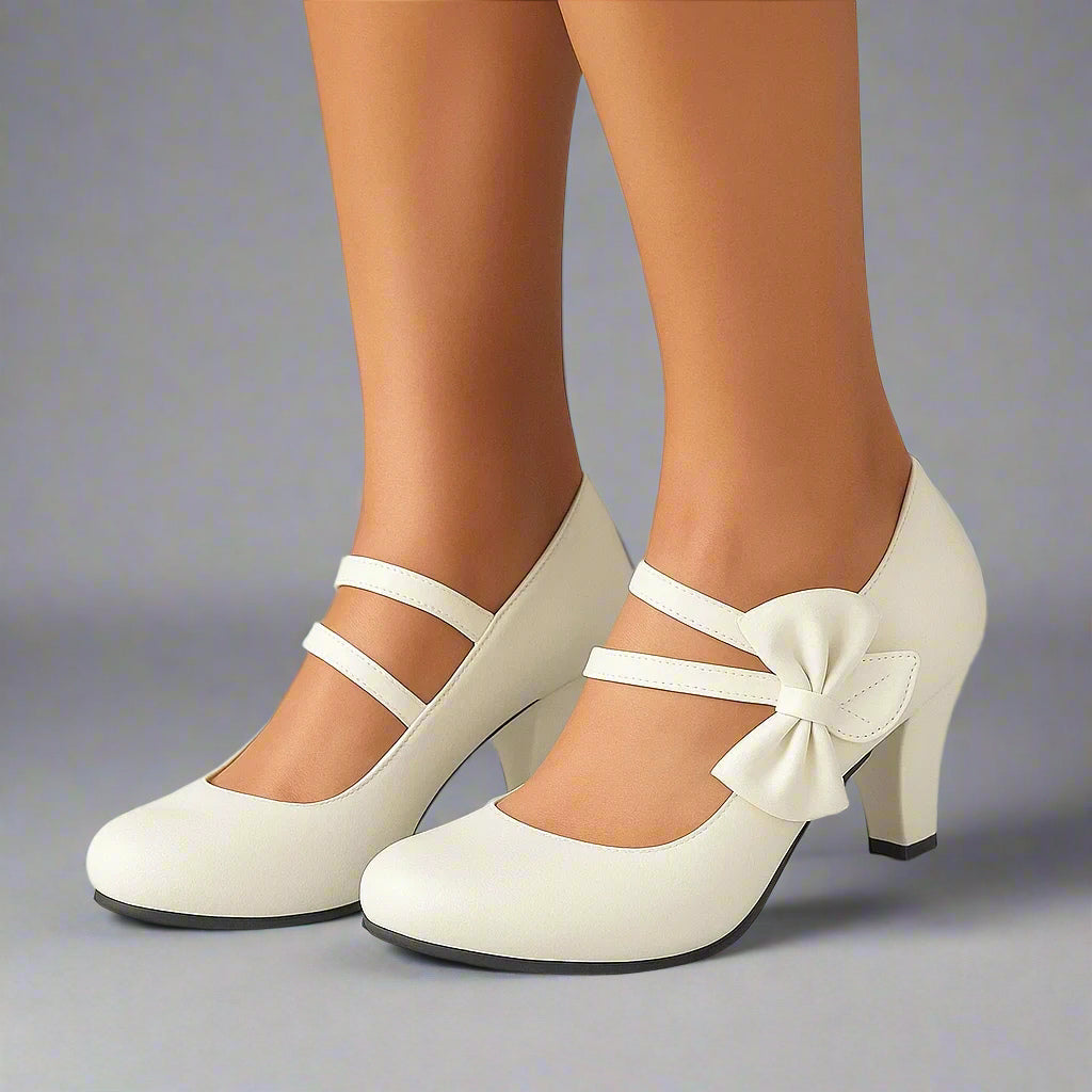 Vena | Elegant Bow Heels