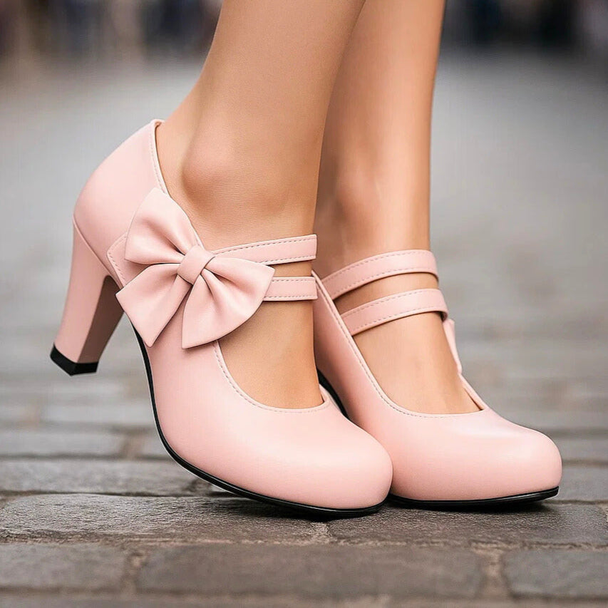 Vena | Elegant Bow Heels