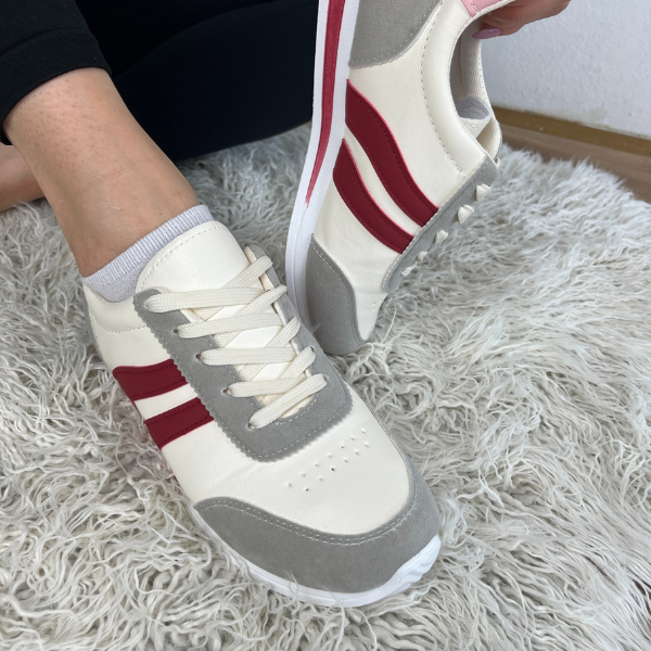 Lina | Comfortable Lace-Up Casual Sneakers