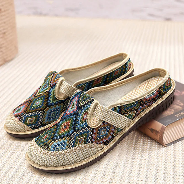 Casual Ethnic Style Slippers