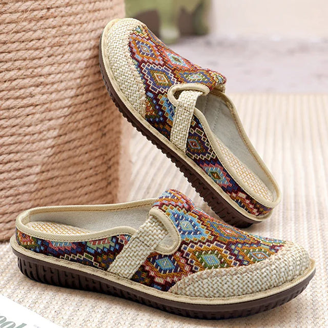 Casual Ethnic Style Slippers