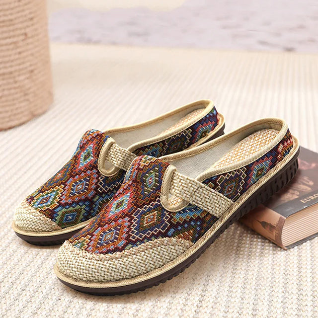Casual Ethnic Style Slippers