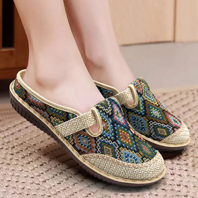 Casual Ethnic Style Slippers