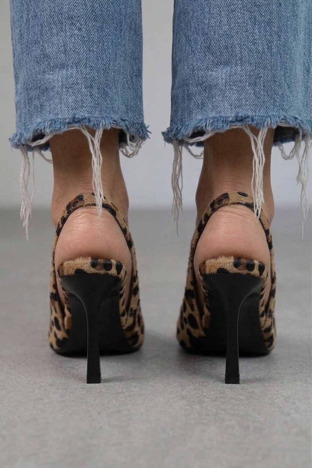 Avery | Leopard Print D'Orsay Heels