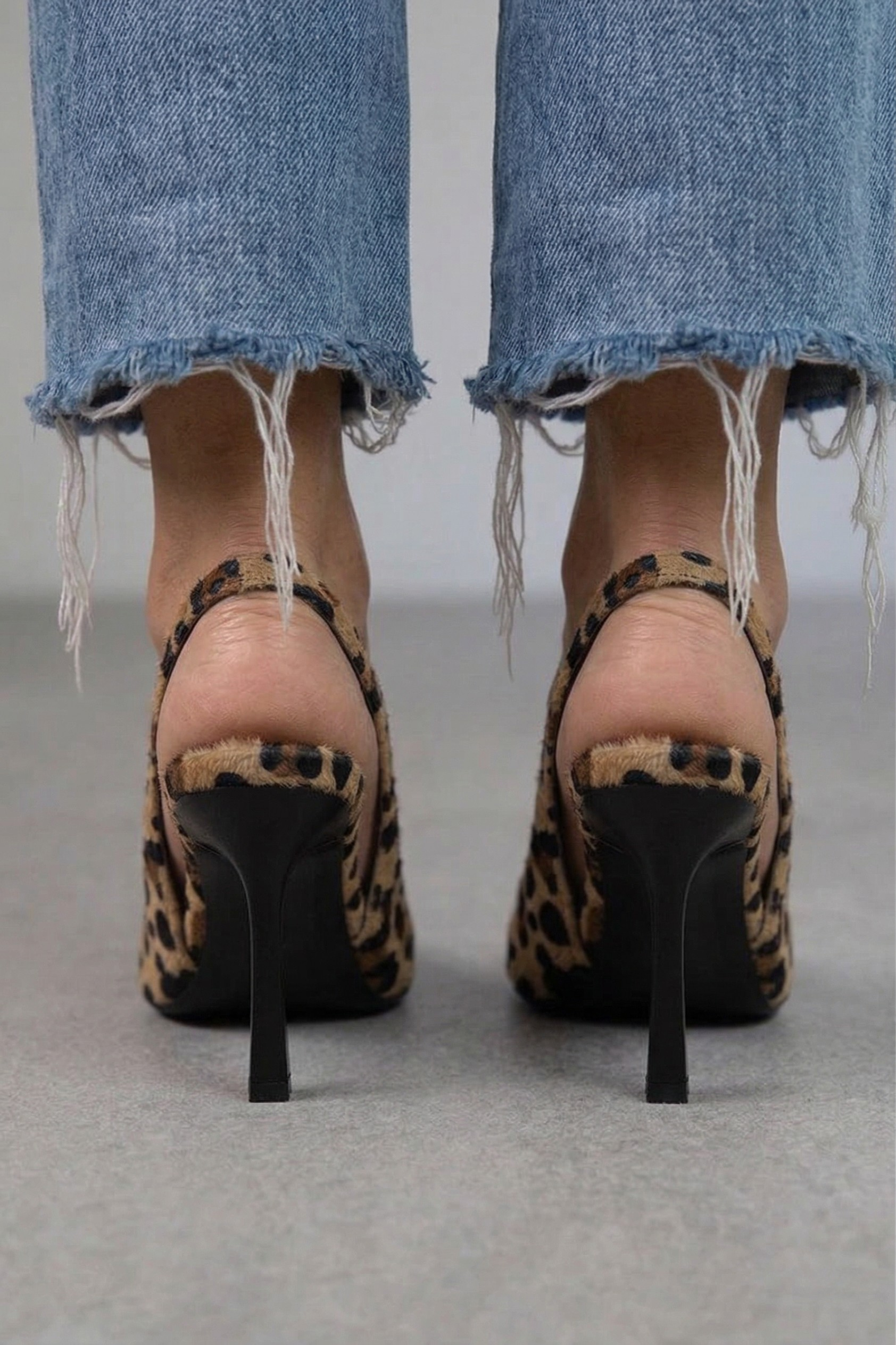 Avery | Leopard Print D'Orsay Heels