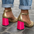 Milvia | Classic Ankle Strap Sandals