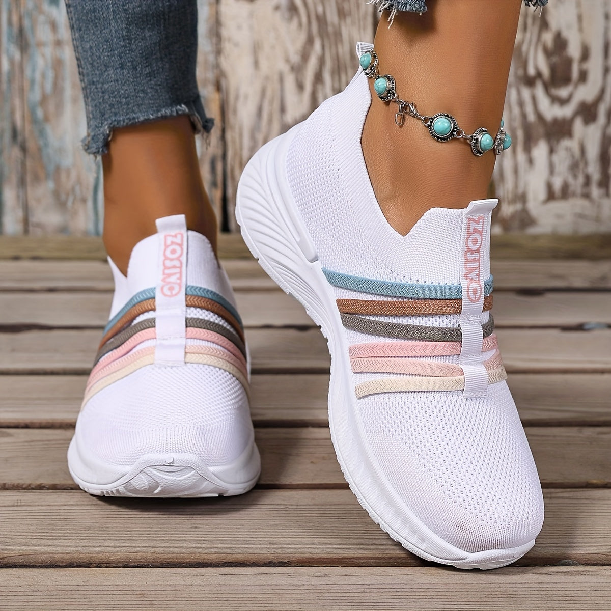 Marley | Lightweight Slip-On Trainers for Everyday Comfort