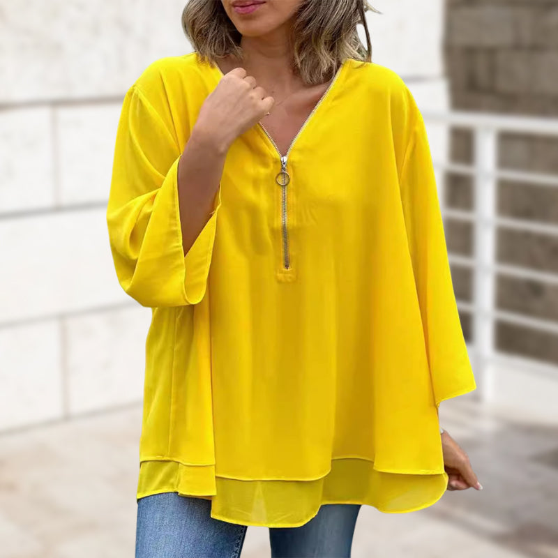 Lauraine | Casual Layered Blouse