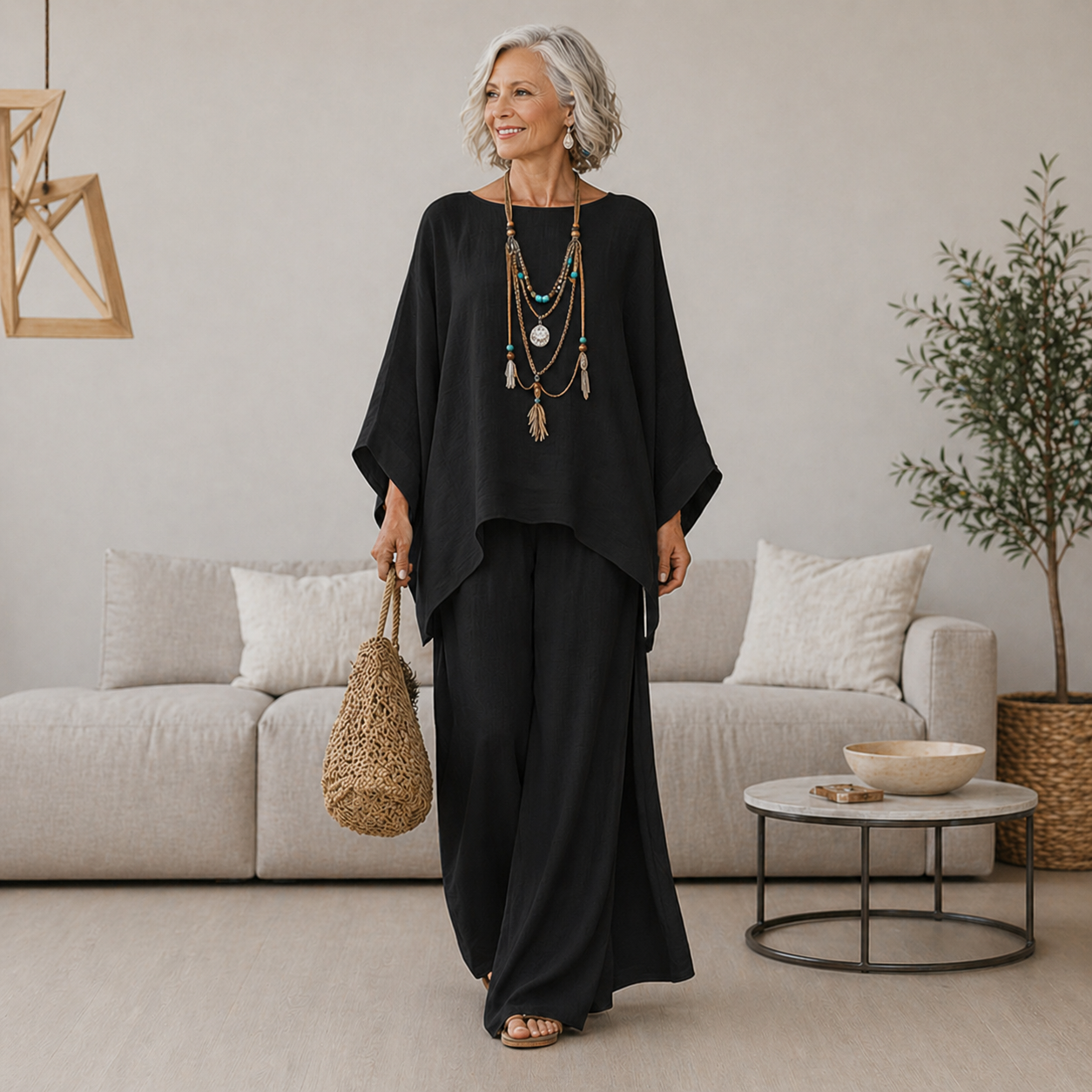 Donessa | Flowy Two-Piece Set