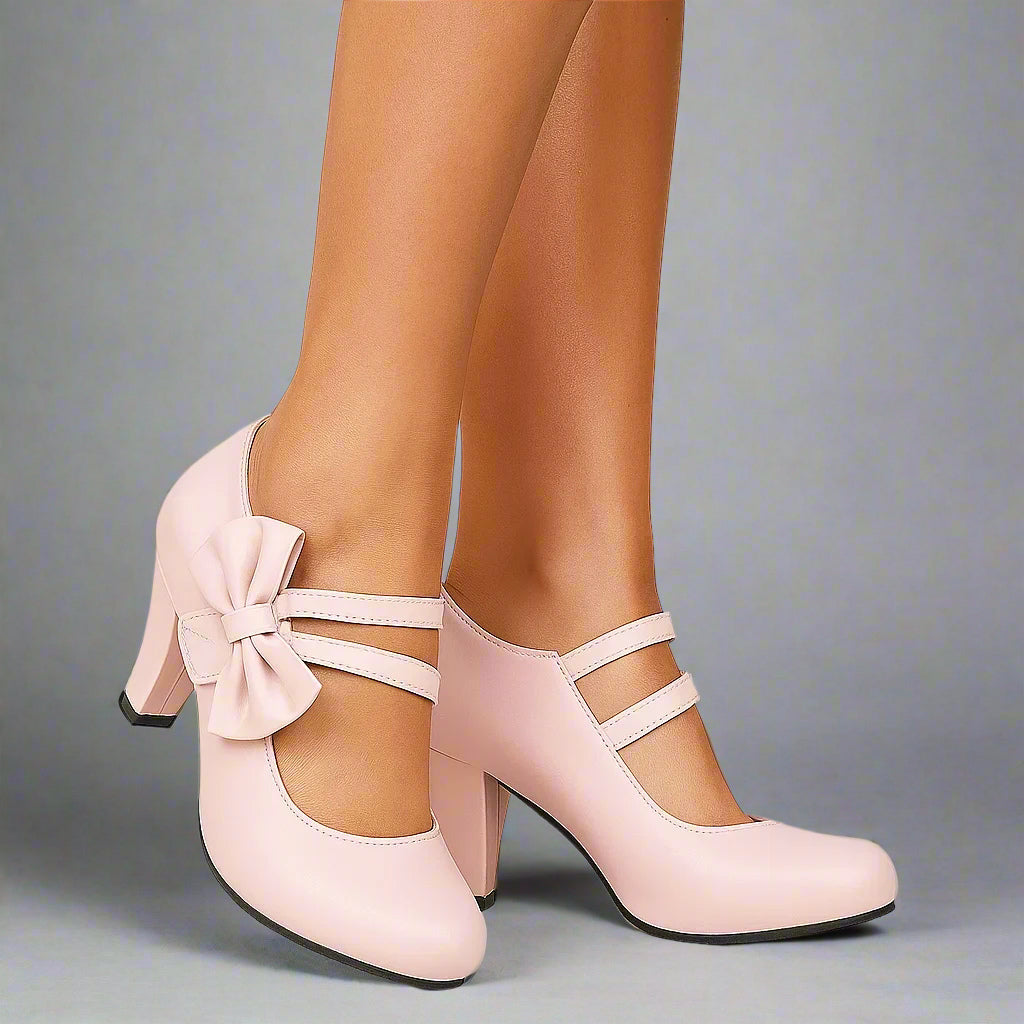 Vena | Elegant Bow Heels