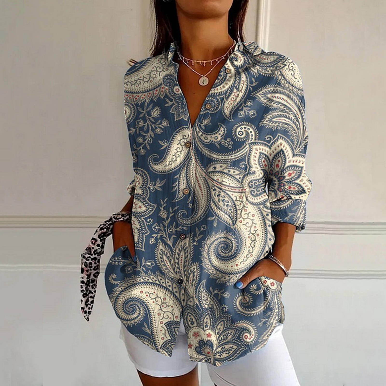 Mayla | Vintage Floral Blouse