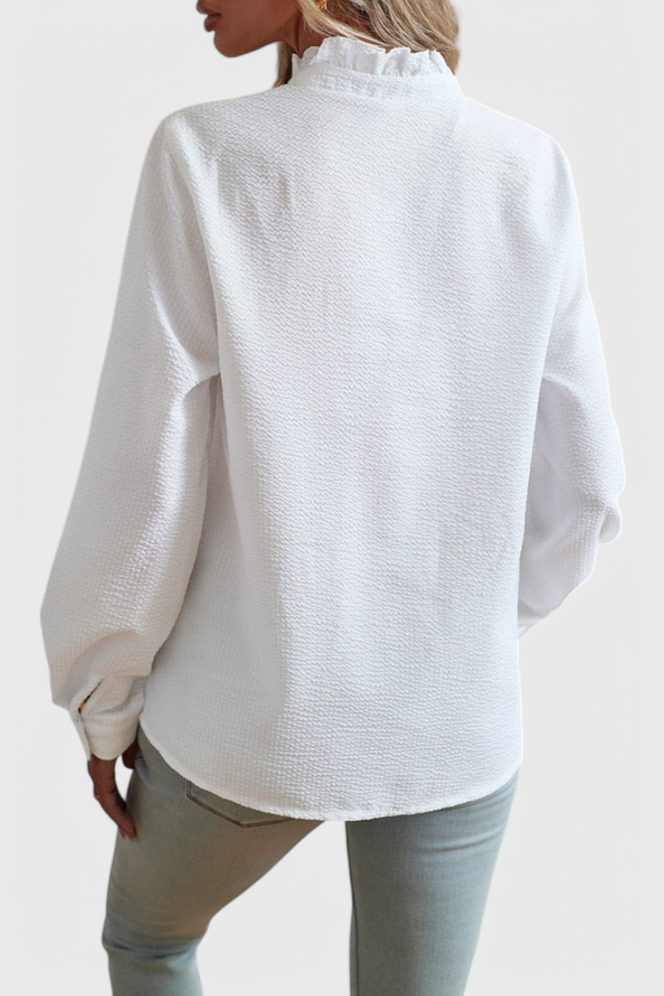 Wenia | Elegant Ruffles Blouse