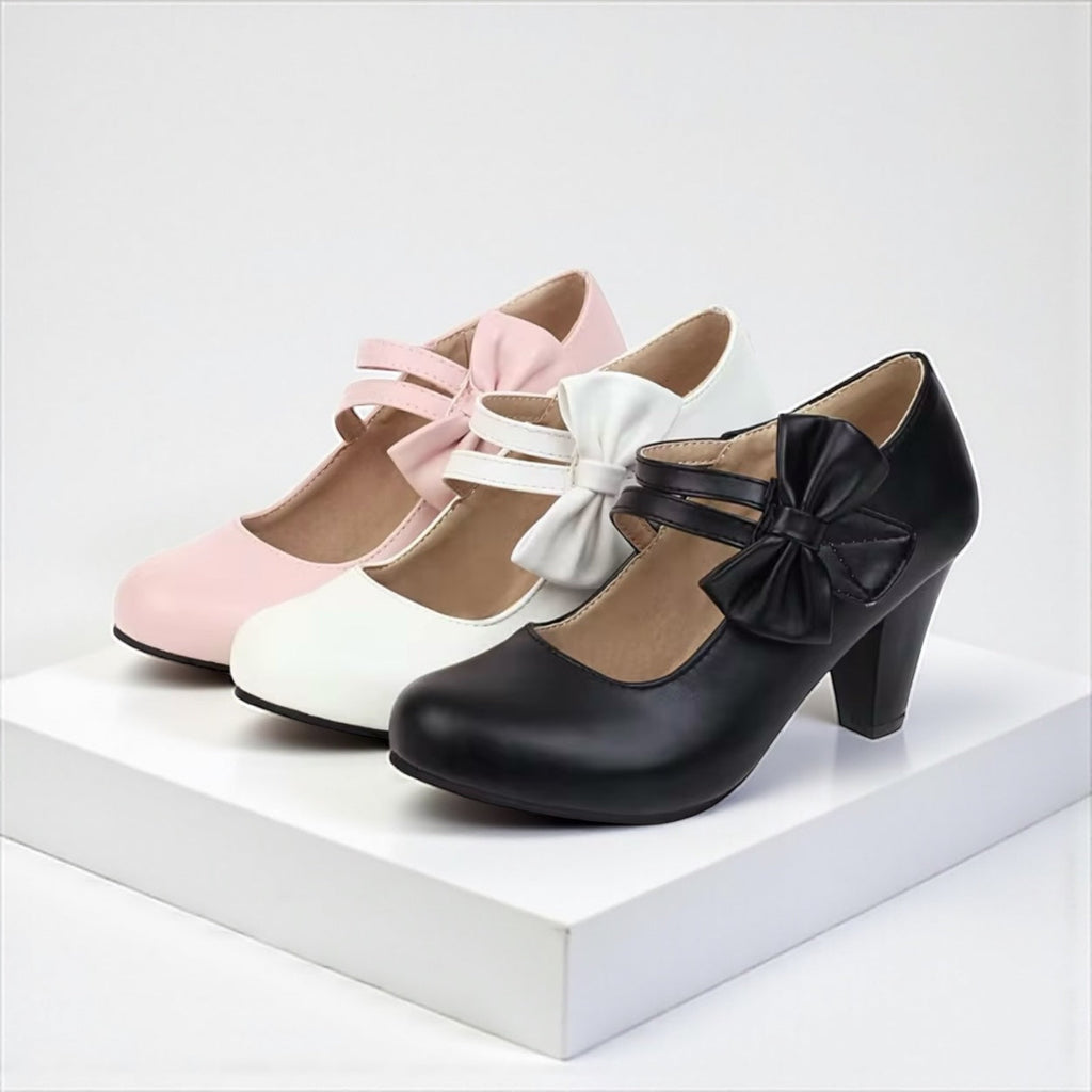 Vena | Elegant Bow Heels