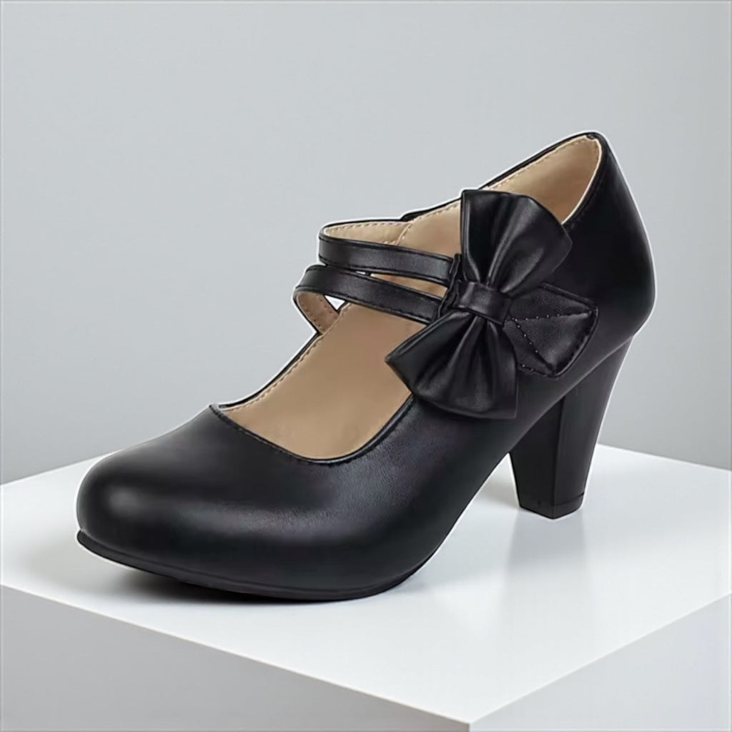 Vena | Elegant Bow Heels