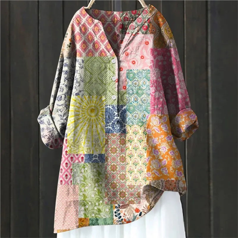 Mabell | Floral French Vintage Blouse