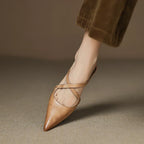 Aluna | Genuine Leather Mules