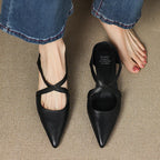 Aluna | Genuine Leather Mules