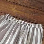 Sylvia | Comfortable Striped Wide-Leg Trousers