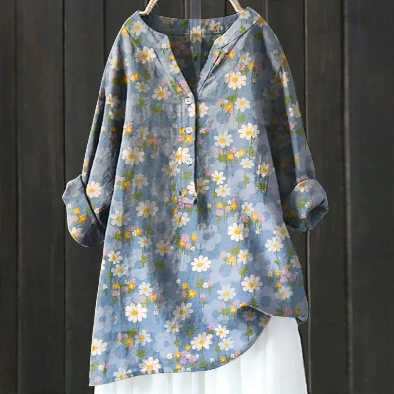 Mabell | Floral French Vintage Blouse