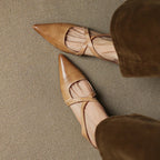 Aluna | Genuine Leather Mules