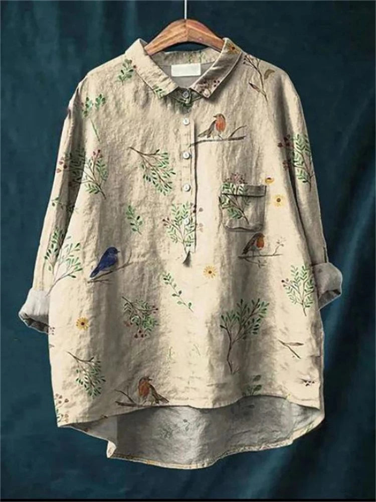 Amita | Vintage Floral Blouse