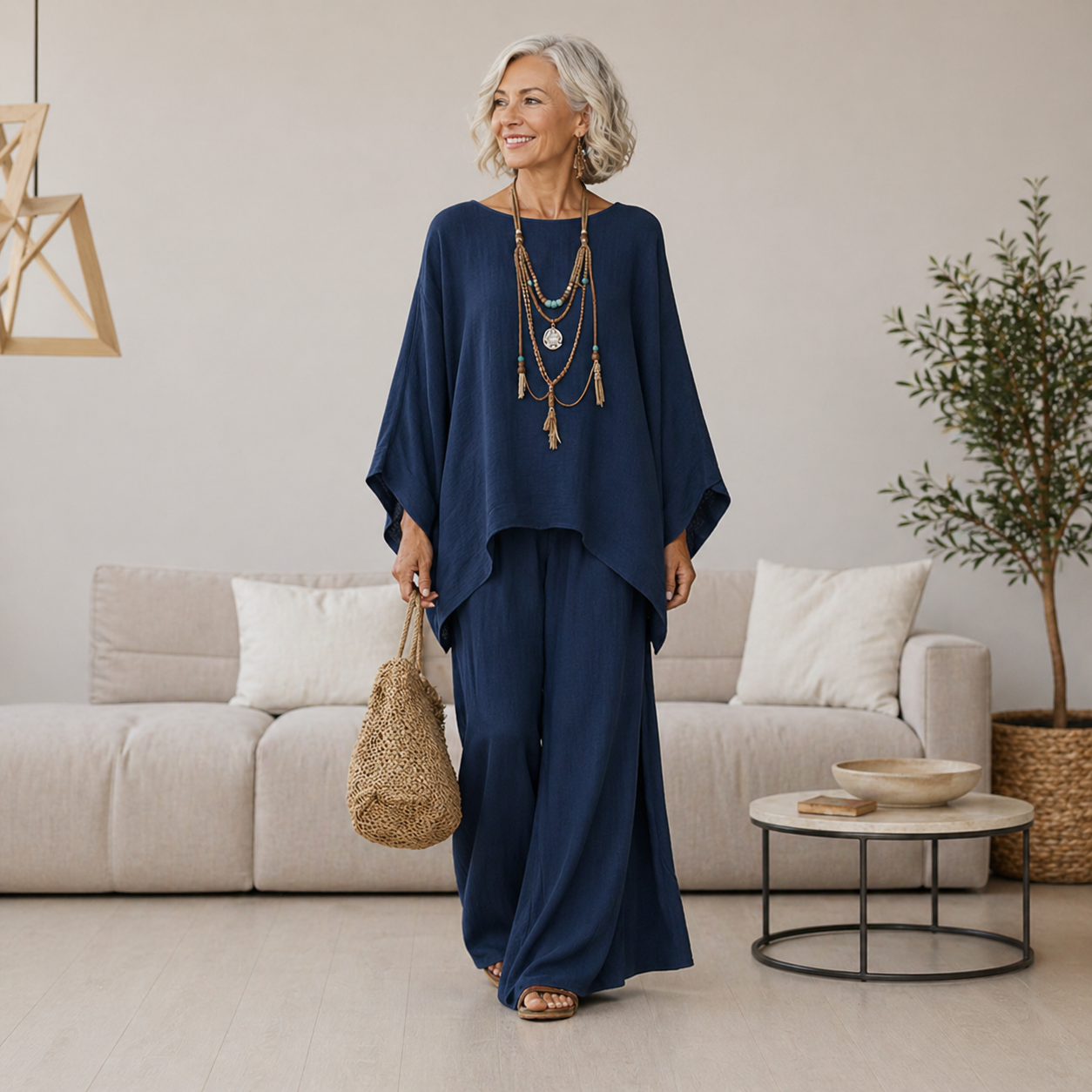 Donessa | Flowy Two-Piece Set