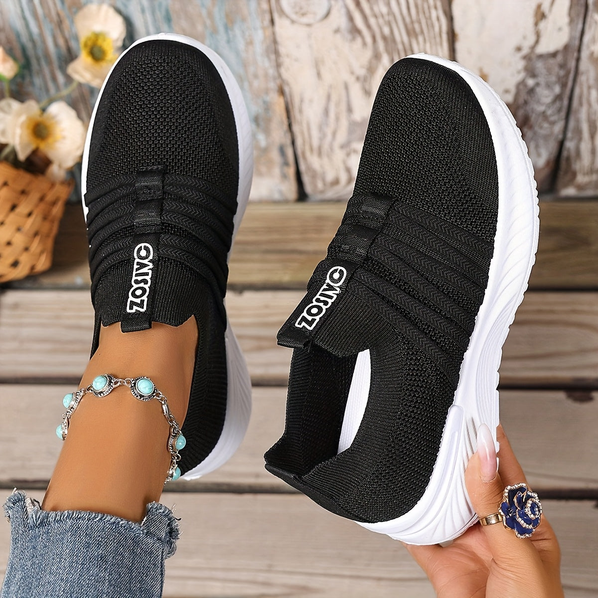 Marley | Lightweight Slip-On Trainers for Everyday Comfort
