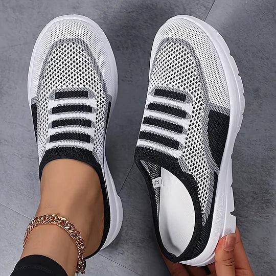 Laura | Lightweight and Comfortable Mesh Slip-On Trainers