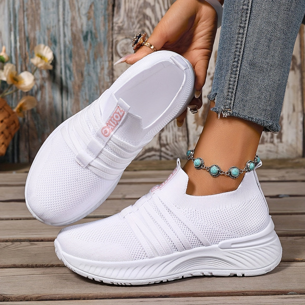 Marley | Lightweight Slip-On Trainers for Everyday Comfort