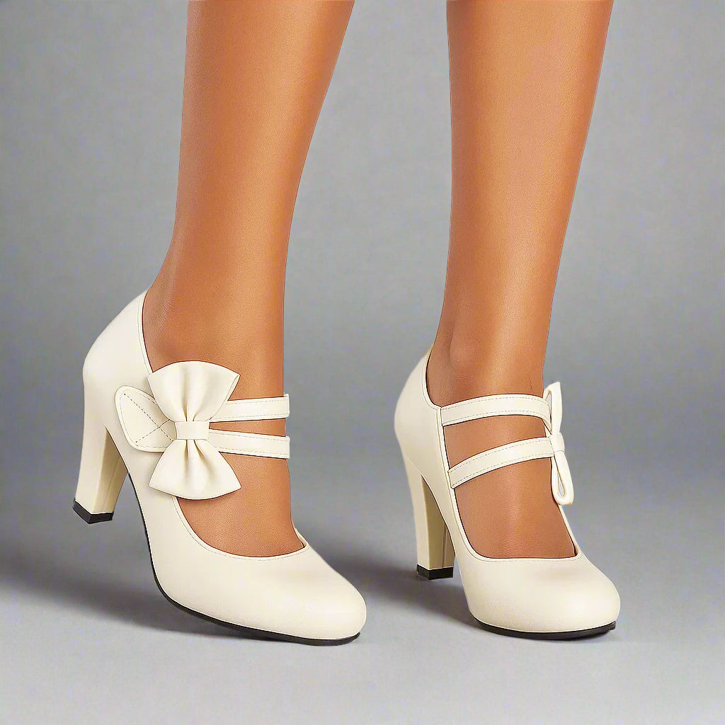 Vena | Elegant Bow Heels