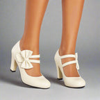 Vena | Elegant Bow Heels
