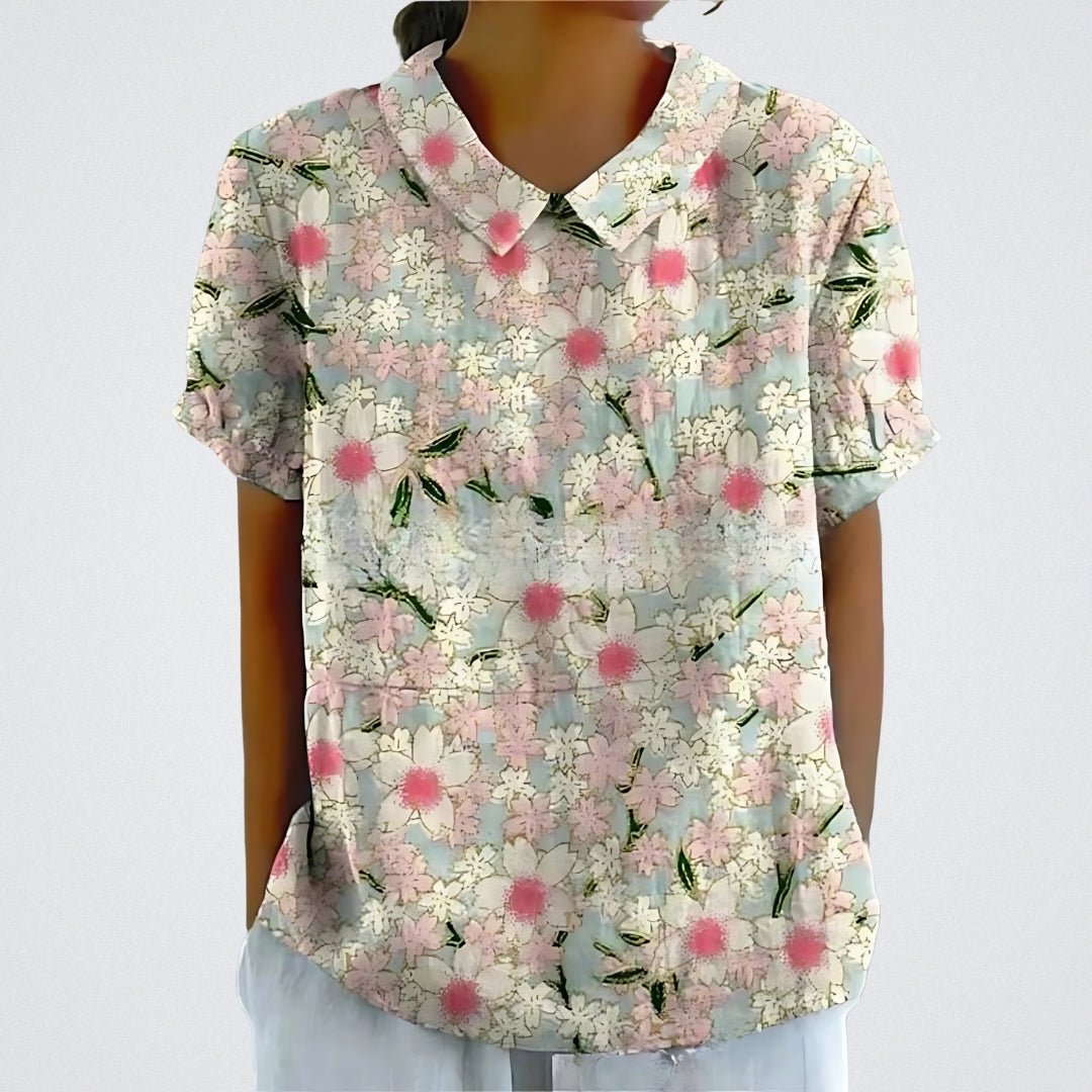 Heidi | Pastel Garden Blouse