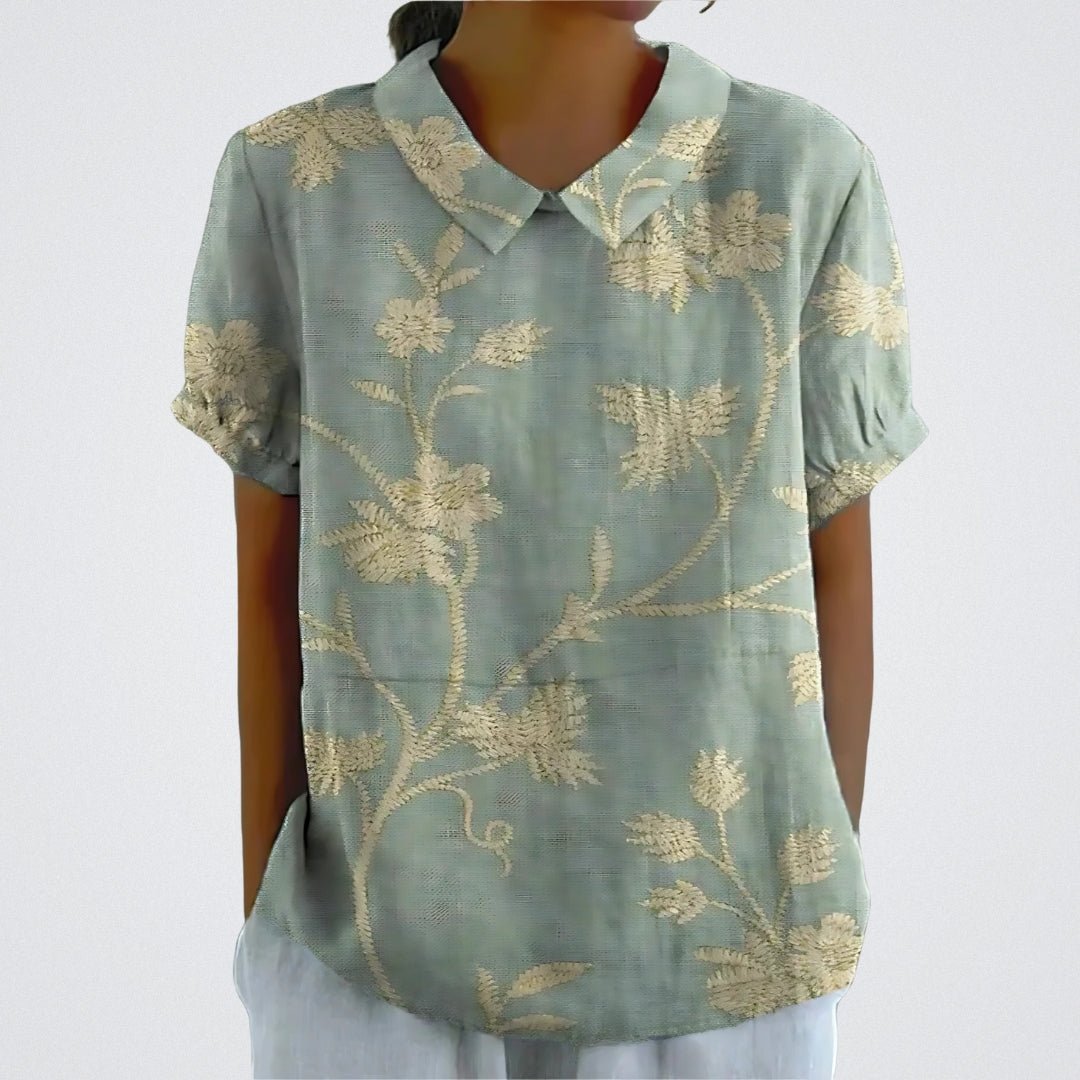 Heidi | Pastel Garden Blouse