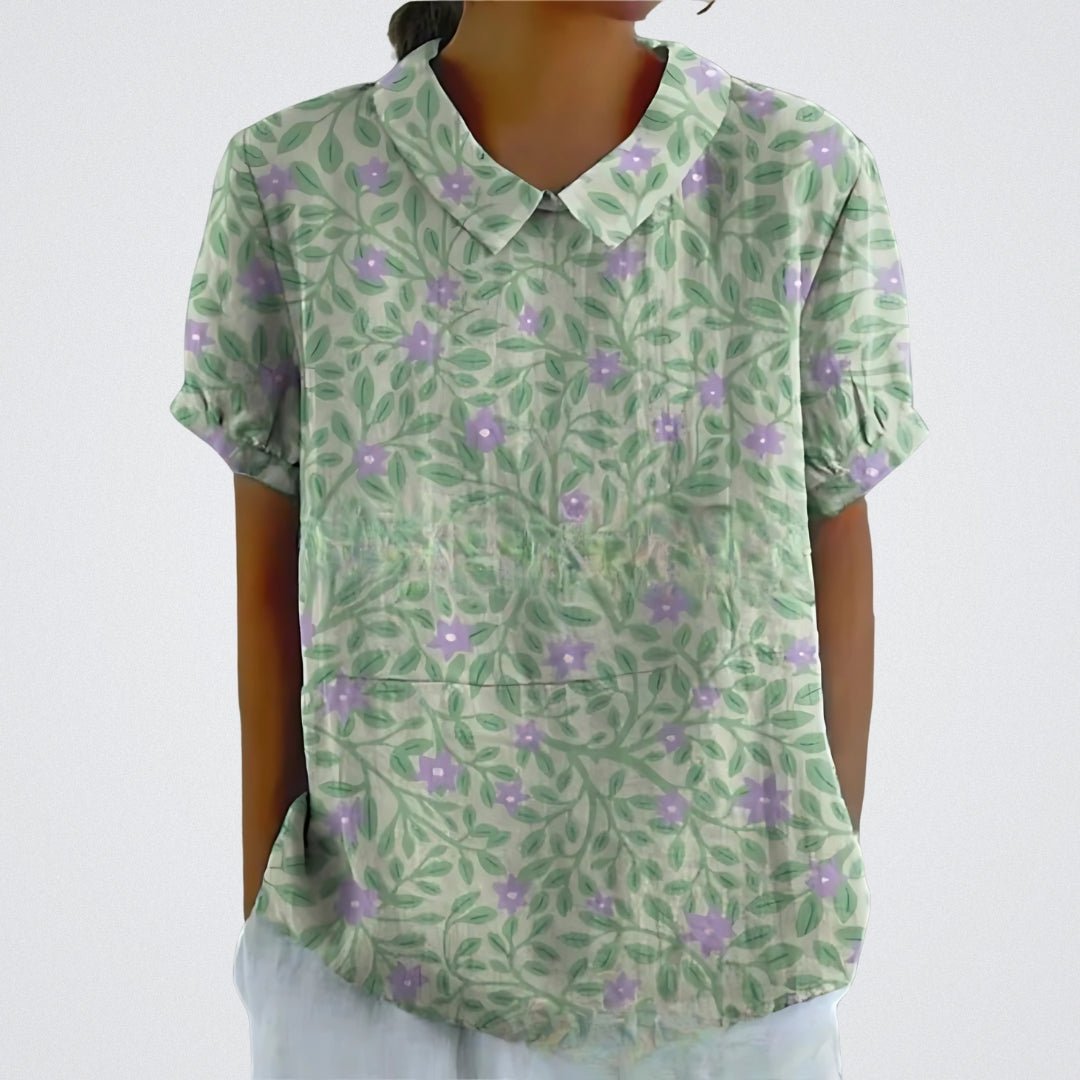 Heidi | Pastel Garden Blouse
