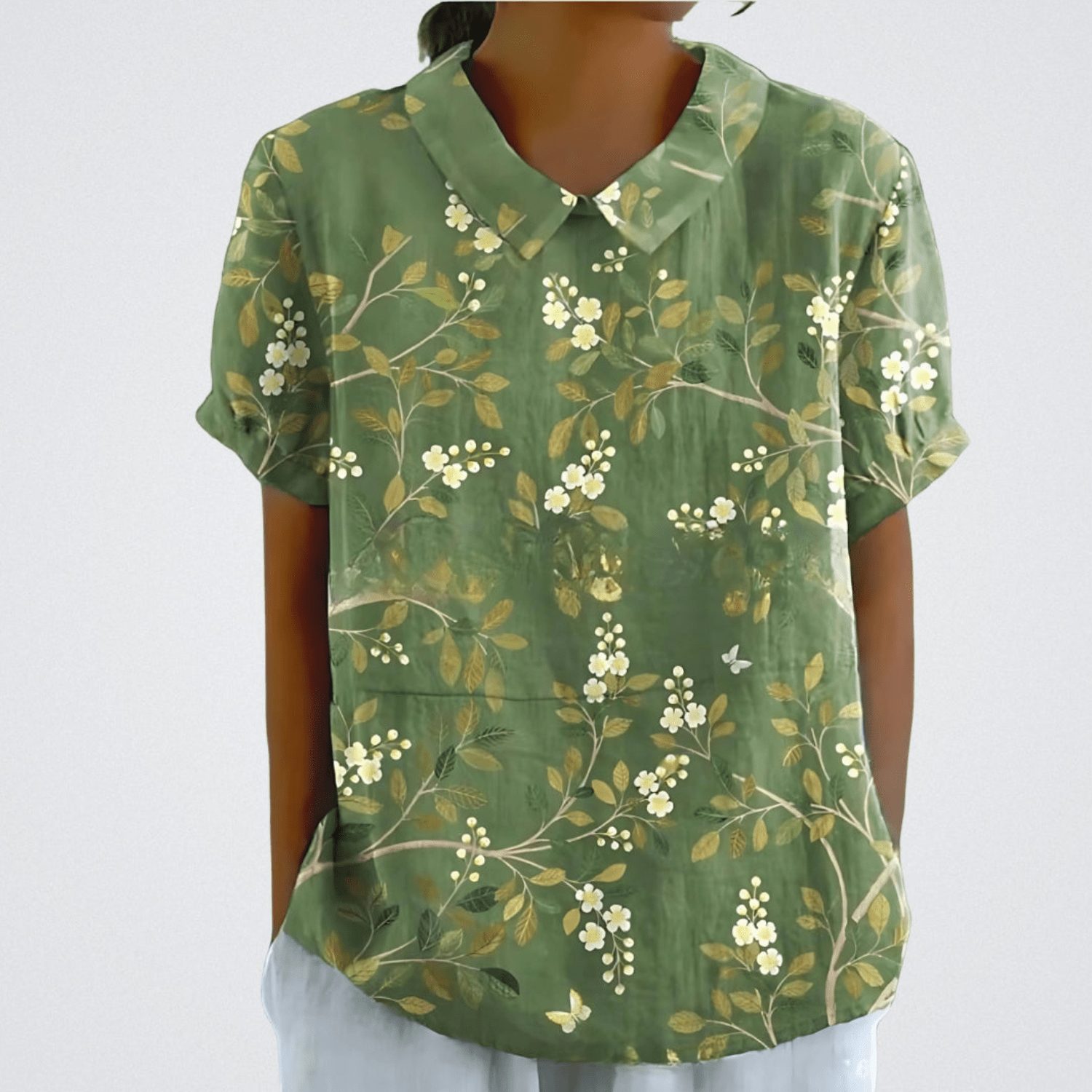 Heidi | Pastel Garden Blouse