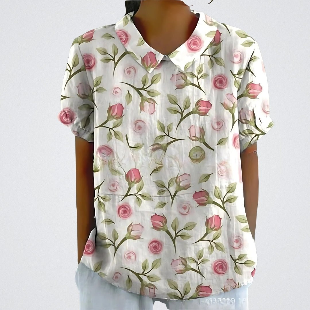 Heidi | Pastel Garden Blouse