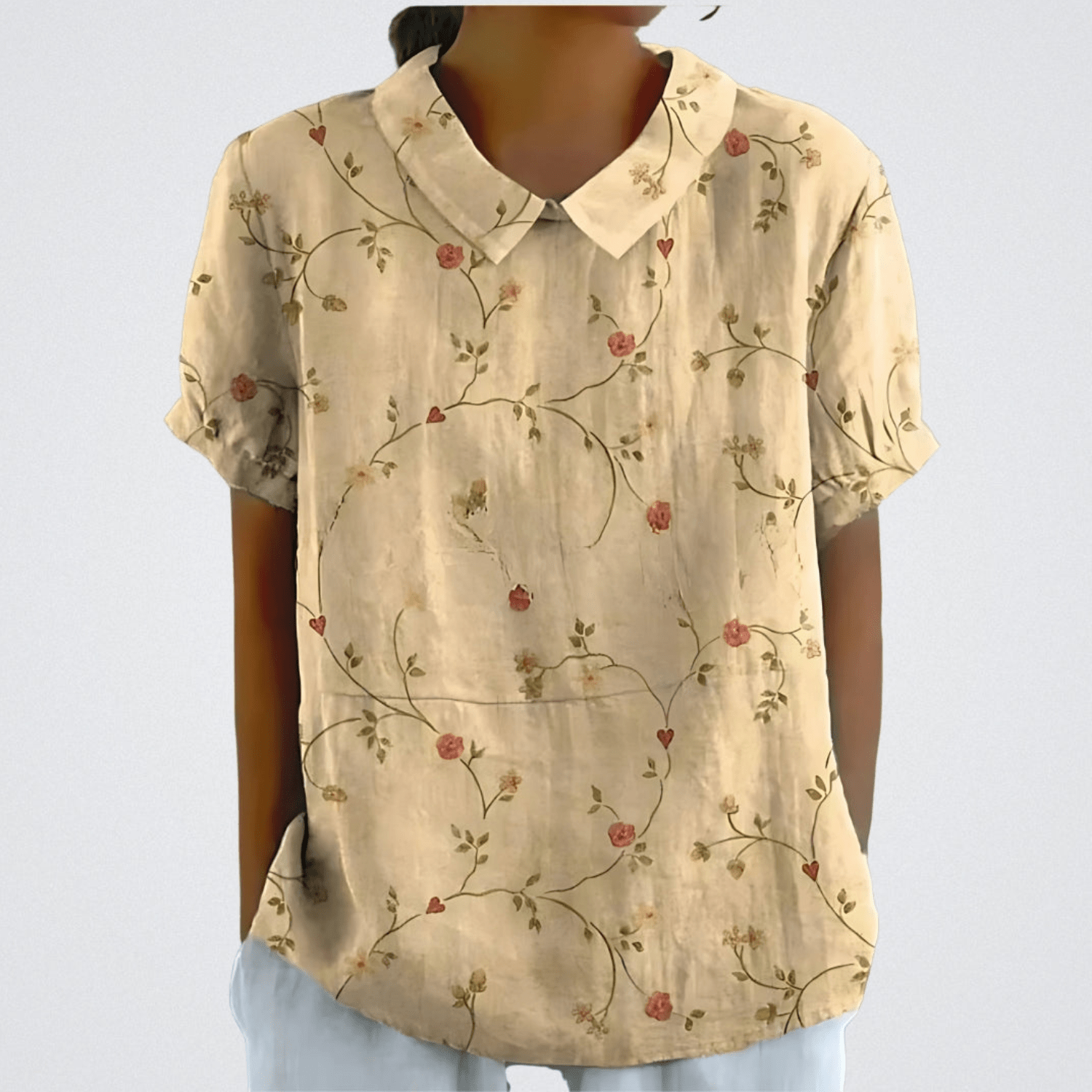 Heidi | Pastel Garden Blouse