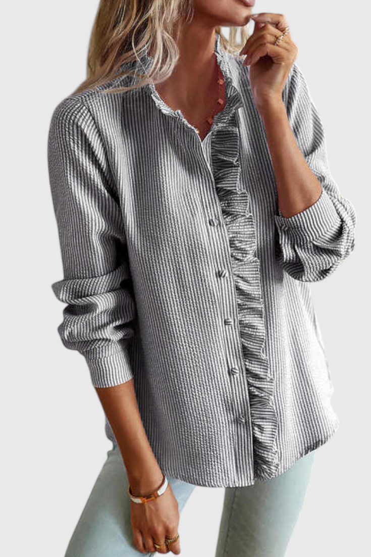 Wenia | Elegant Ruffles Blouse
