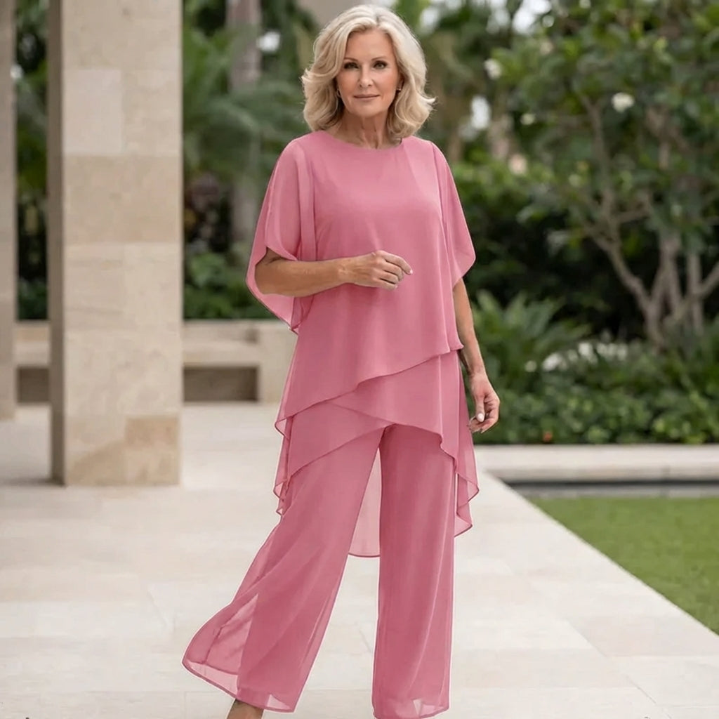 Gracie | Breezy Wide-Leg Layered Set