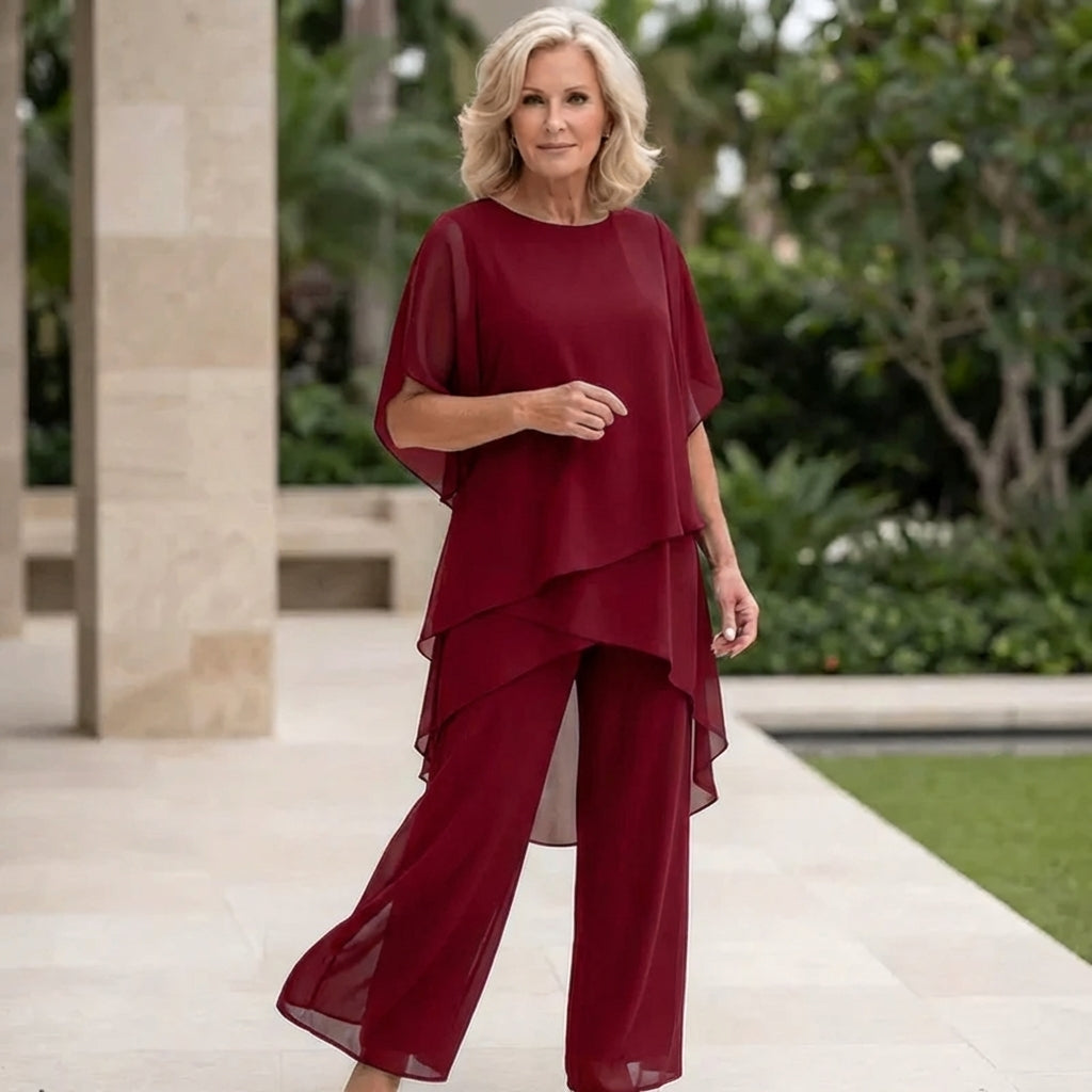 Gracie | Breezy Wide-Leg Layered Set