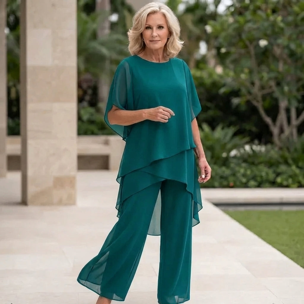 Gracie | Breezy Wide-Leg Layered Set