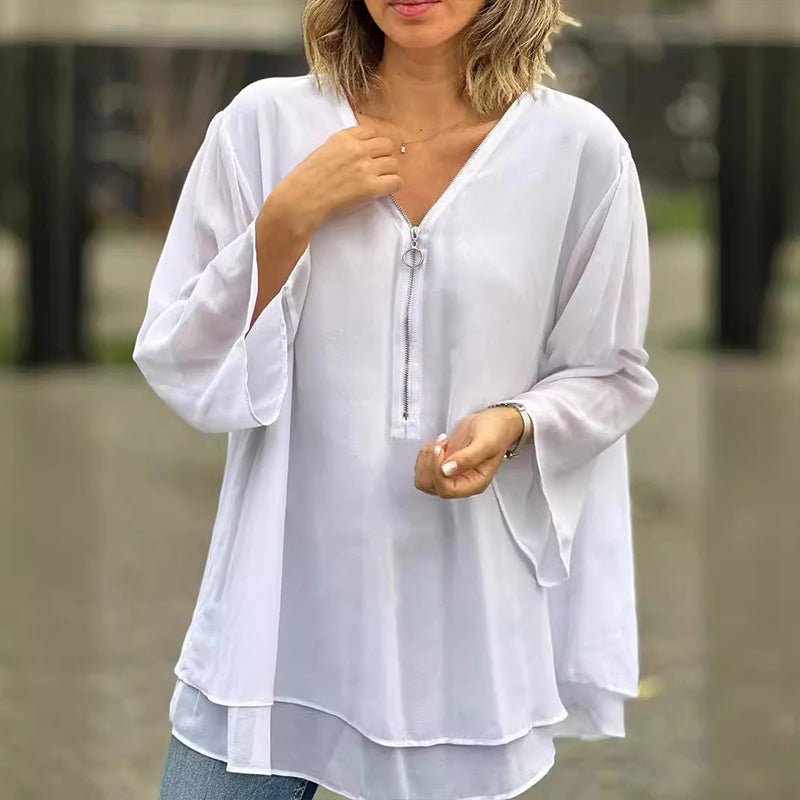 Lauraine | Casual Layered Blouse