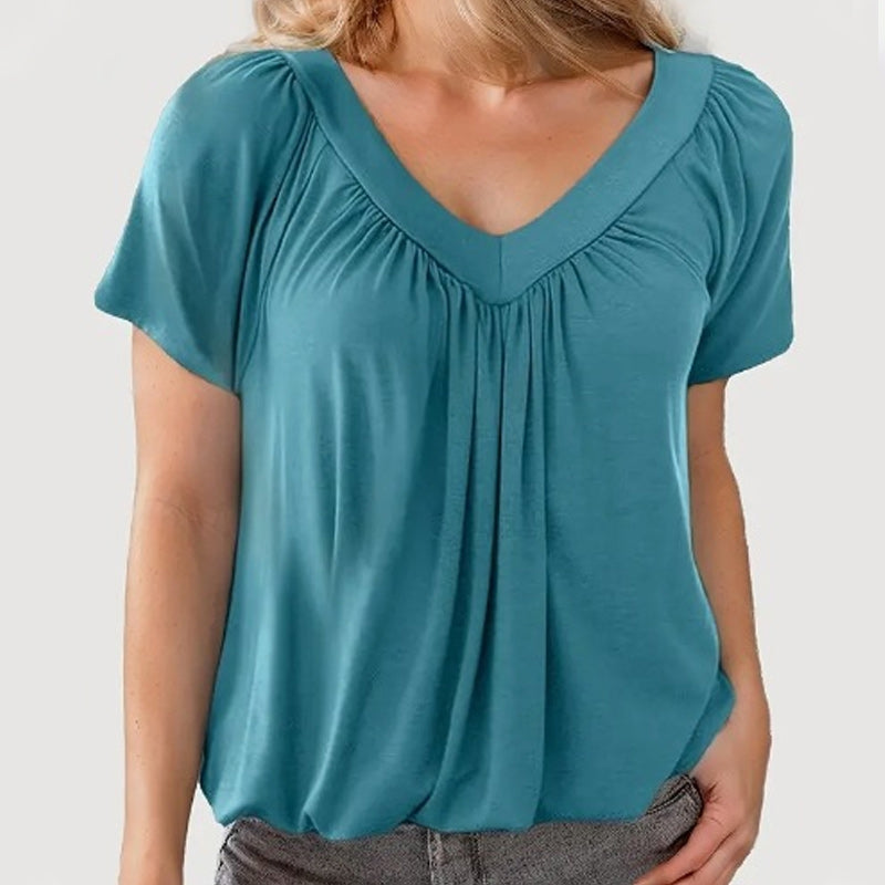 Everlyn | Casual Pleated Blouse
