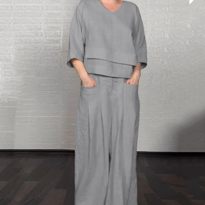 Suzzie | Chic Lightweight Two-Piece Set