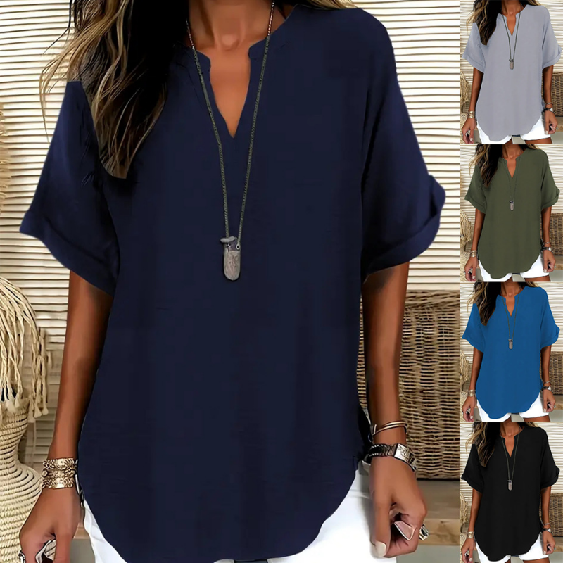 Charlene | Relaxed Tunic Blouse